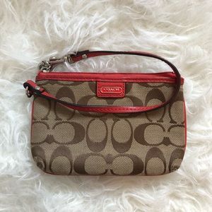 Coach wrist wallet